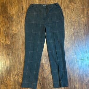 Plaid pants size 4